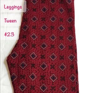 LuLaRoe Bottoms - LuLa Roe Tween leggings LuLaRoe Bottoms - LuLa Roe Tween leggings